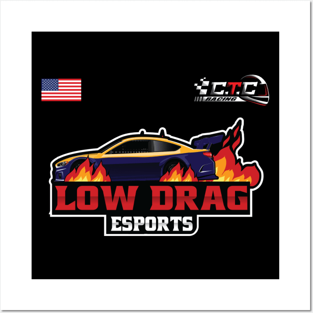 Low Drag eSports Official Wall Art by GorsskyVlogs